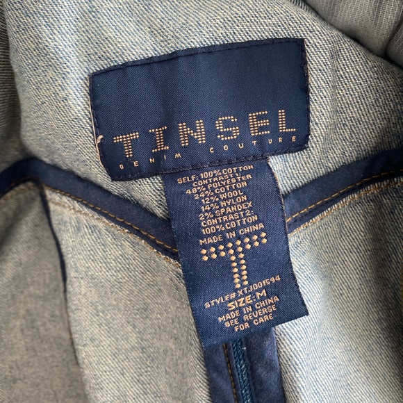 Tinsel jean jacket from Macys - Picture 4 of 4